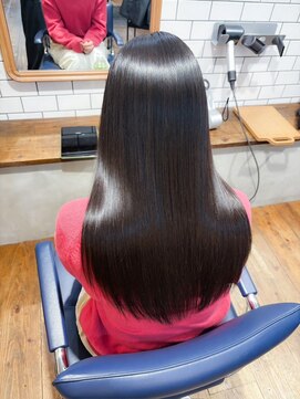 コミレ(COMILE) ロング縮毛矯正/髪質改善 酸性ストレート 髪質改善ストレート