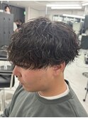 波巻きパーマ/スパイラル/ツイスパ/メンズサロン/メンズ/波巻き