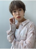 【AWAKE渡辺康則】ふんわり動きのカジュアルショートスタイル