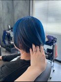ブロックカラー×ブルージュ