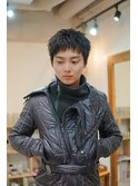 刈り上げ×ダウンバングショート