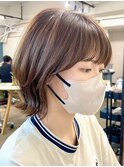 レイヤーボブ　ボブ　熊本ボブ　熊本美容室　ruen 右田莉奈