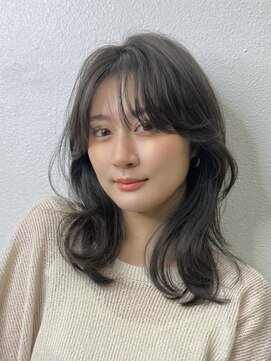 ディフィーノ 赤坂(DIFINO) ミディアムレイヤー/レイヤーカット/縮毛矯正/顔まわりカット