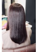 髪質改善ストレート×カット