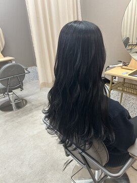 テーラヘアー 草加店(TELAHAIR) ブルーブラック！