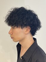 ニアウ 伊勢崎連取店(Niau)&nbsp;ツイストスパイラルパーマ縦落ちパーママッシュウルフ