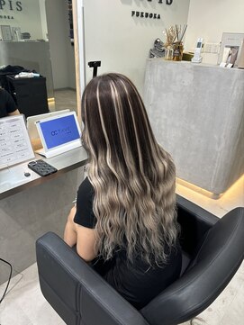 ラピス 福岡天神店(Lapis) エクステ/シールエクステ/ハイライト