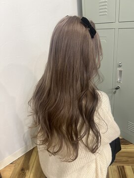 ムード(mood) ミルクティーカラー/ベージュカラー/ダブルカラー/ブリーチ