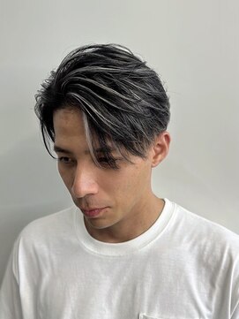 メンズサロン キング 心斎橋店(Men’s salon K!ng) メンズカット/ブリーチ/ニュアンスパーマ/メンズハイライト/眉毛