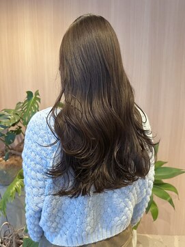 人気NO.1 オリーブベージュ/赤み消し/顔周りカット20代