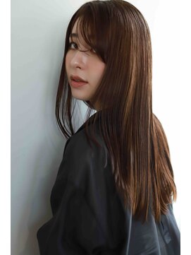 ココアベージュ／クラゲヘアー/小顔