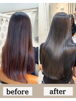 ツム(tumu)&nbsp;【さら艶髪】髪質改善カラー