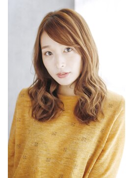 シュシュット(chouchoute) 大人ガーリーミディアムレイヤー似合わせカットダークアッシュ58