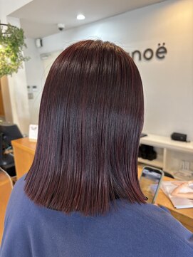 カノエ 山口小郡店(canoe) 髪質改善&ブリーチなしレッドカラー