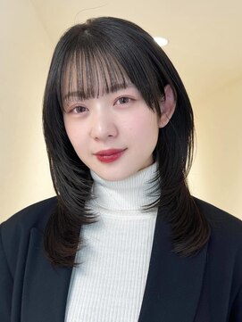 アイトーキョーエス 渋谷(AI TOKYO S) レイヤーボブ/オリーブベージュ/結べるボブ