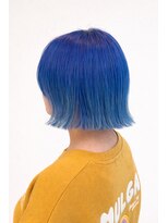 シエ バイ ケンジ 湘南台(sie by KENJE)&nbsp;推しカラーにも◎ブルーとボブ