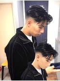 前髪にボリュームが欲しい方◎スポットパーマ センターパート