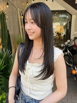 ヘアプレイスソル (HAIR PLACE SoL)&nbsp;黒髪/ストレートヘア/艶髪