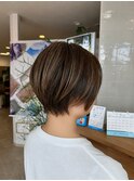 ハイライトで白髪をカモフラージュ！