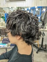 ヘアリゾート エーアイ 浅草ROX店(hair resort Ai)&nbsp;メンズ・ウルフカット＋スパイラルパーマ