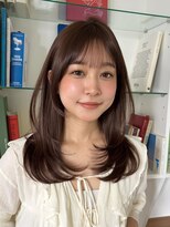 コレクティブワーク 表参道 渋谷(COLLECTIVE WORK)&nbsp;内部補修トリートメント×艶感ショコラブラウンカラー