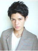 大人の色気漂う黒髪スタイル