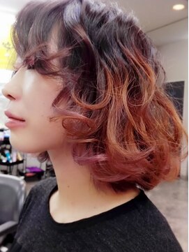 カットクラブ エルズエム(cuT cLub L'sm) グラデーションカラー