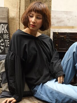 ナオシ トレス 富雄店(nao*c tres) 【nao*c富雄店】☆ナチュラルやわらかボブ