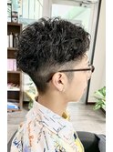 men's perm style