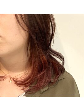 サロン マーニ(salon m ni) ピンクインナーカラー