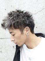 フィフス(fifth) ショートレイヤー ツーブロック くせ毛風パーマ アップバング 68