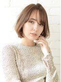 『LOBBY』桜井30代40代大人ショートボブスタイル