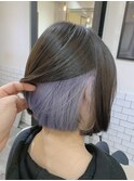 *派手なインナーカラーで内なるストレスを爆破しましょう