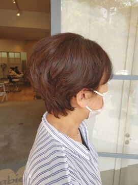 アビーヘア 市川店(abie hair) ふんわりエアリーショートヘアー