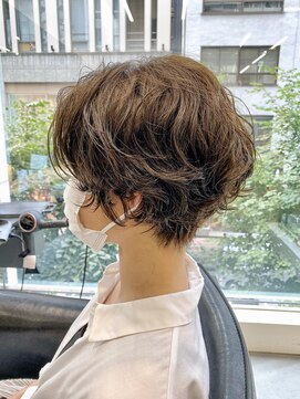 モードケイズトウキョウ 銀座店(MODEK'S TOKYO) レイヤーカット/顔周り/前髪カット/ショート/ボブ/ボブレイヤー