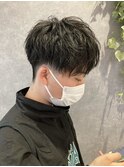 刈り上げショートマッシュ