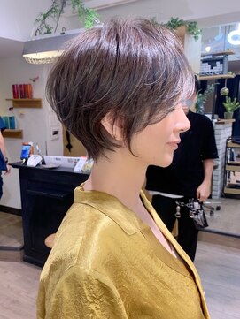 バンプ ギンザ(BUMP GINZA) くびれショート/マロンブラウン/大人ショートボブ☆