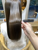 ラナ 渋谷(Lana)&nbsp;[酸性ストレート]髪質改善酸性ストレートで艶感ロングヘア