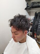 ティーズバーバー 亀有店(T's BARBER) メンズスパイラルパーマ