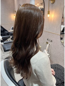 ルームバイシー 新宿(Loom. by Sea) 韓国風前髪×ショコラアッシュ【モテ・愛され /小顔ヘア】