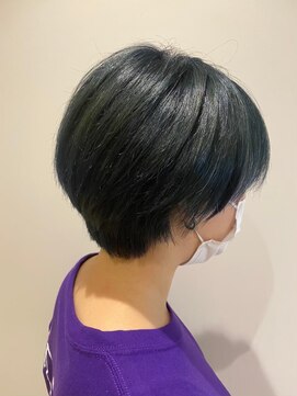 ニシオギ ヴォイス 西荻窪店(nishiogi voice) 似合わせショートカット×アッシュグレー