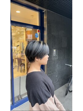 アッシュ 久が原店(Ash) ショートカットコントラストハイライト