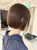 ヒビヲ(HIBIO)&nbsp;ショートボブぱつっとボブオージュアトリートメントケアブリーチ