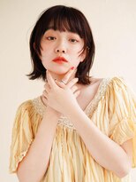 ジュール 大分(Joule)&nbsp;ミディアムヘア/斜めバング/グレージュカラー/大分駅