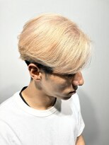 アヴァンス 神戸元町(AVANCE)&nbsp;センターパート×ブロンドベージュ[神戸元町]