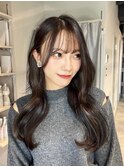 耳かけゆる巻ヘア