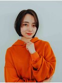 ショートボブスタイル/20代/30代/40代/50代/倉敷/白楽町