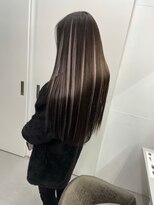 キング 高槻(K!ng) ハイライトカラーミルクティーベージュケアブリーチダブルカラー