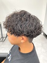 ノイセル 心斎橋(Noisyle)&nbsp;guest snap　刈り上げ前下がりマッシュ×波巻きパーマ