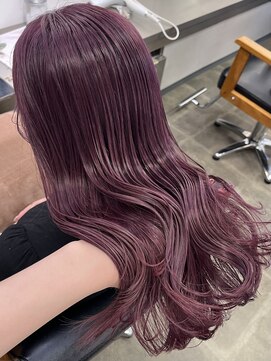 グリードヘアー(greed hair) pink lavender